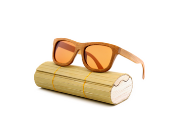 Wooden Frame Men sunglasses