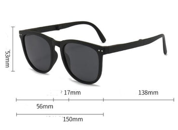 Trendy Foldable Sunglasses For Women TR Polarized